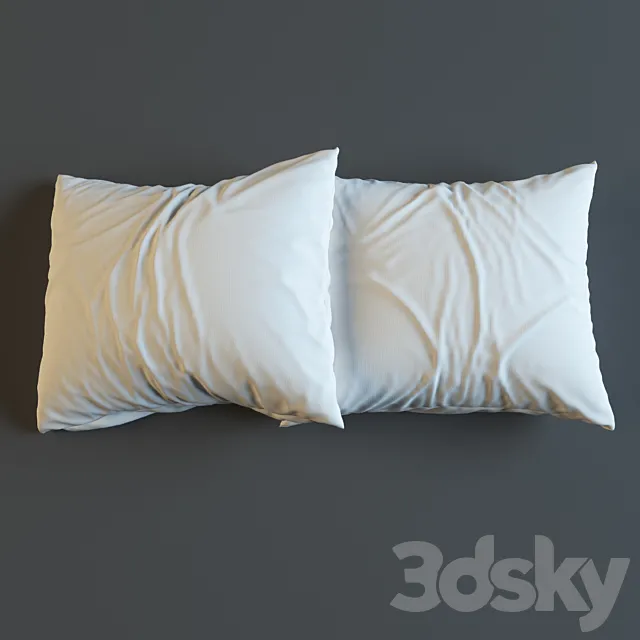 Pillows 3DModel Pillows 3DModel