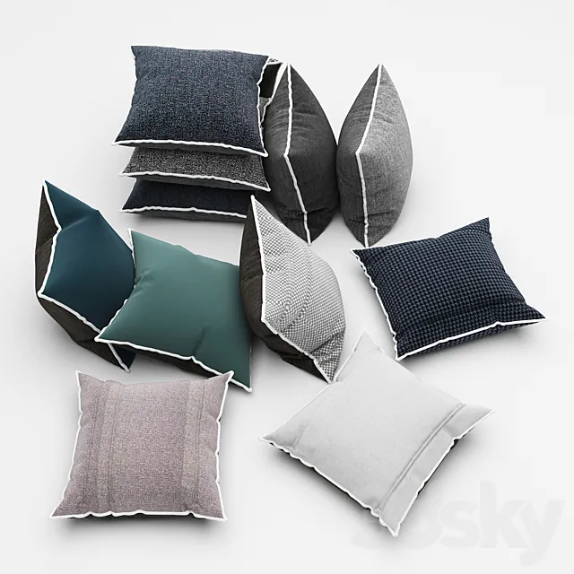 Pillows 53 3DModel Pillows 53 3DModel
