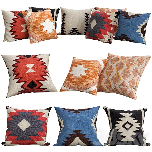 Pillows for sofa Premium PRO No. 144 3D Model Pillows for sofa Premium PRO No. 144 3D Model