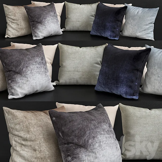 Pillows for sofa Premium PRO No. 20 3DModel Pillows for sofa Premium PRO No. 20 3DModel
