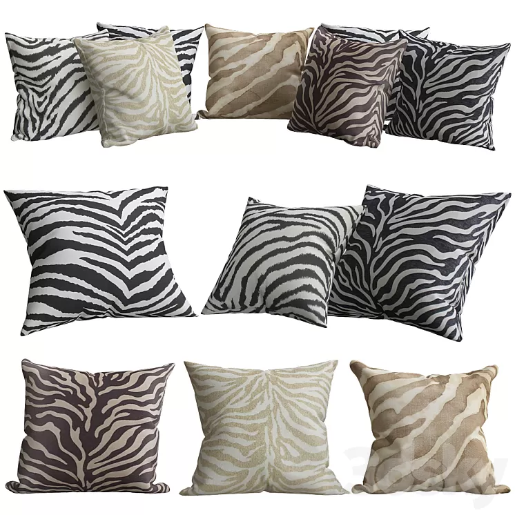 Pillows for sofa Premium PRO No. 99 3D Model Pillows for sofa Premium PRO No. 99 3D Model