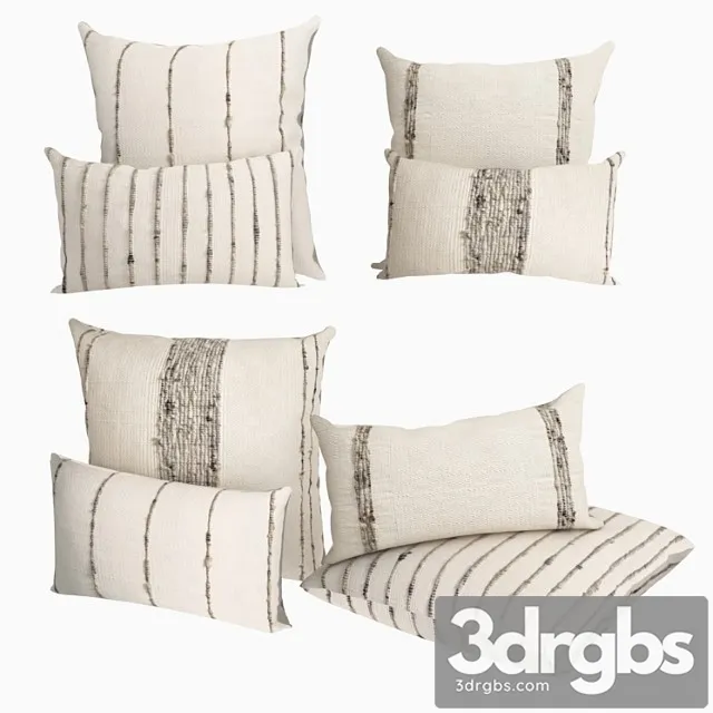 Pillows restoration hardware collection handwoven marled stripe Pillows restoration hardware collection handwoven marled stripe