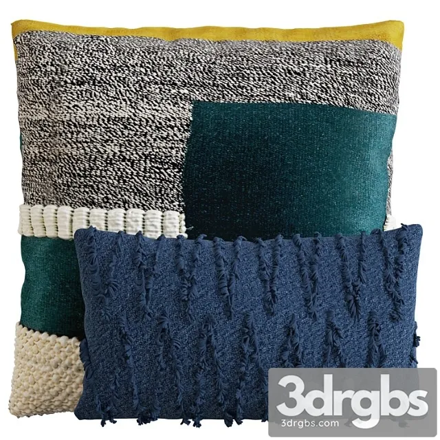 Pillows Set 4 3D Model Download Pillows Set 4 3D Model Download