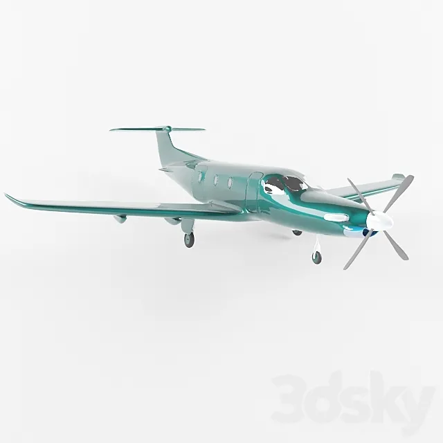 Pilotus PC-12 3DModel
