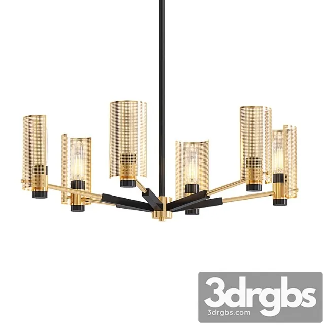 Pilsen Chandelier 3D Model Download