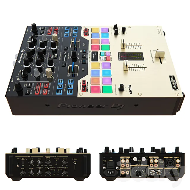 Pioneer DJM-S9-N 3DModel
