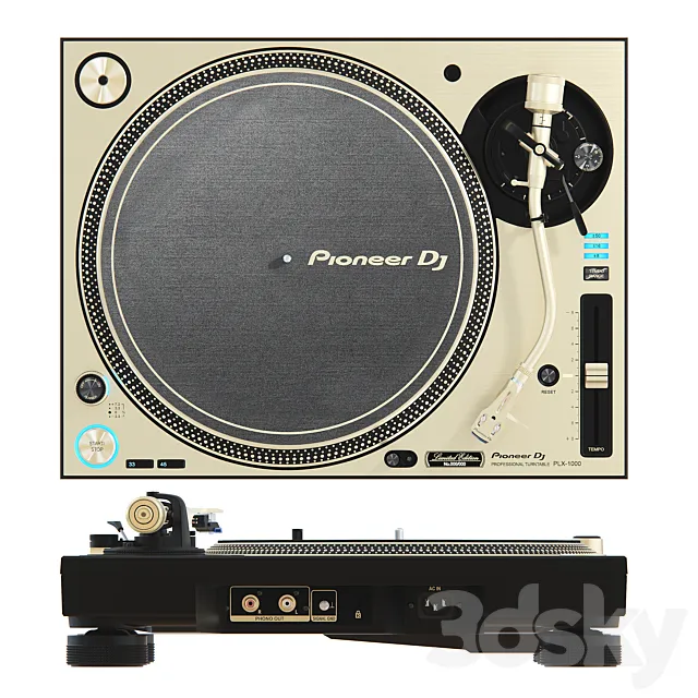 Pioneer PLX-1000-N 3DModel