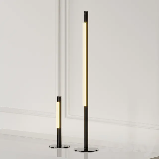 Pipleine Floor 125 Lamp Haute living 3D Model Pipleine Floor 125 Lamp Haute living 3D Model