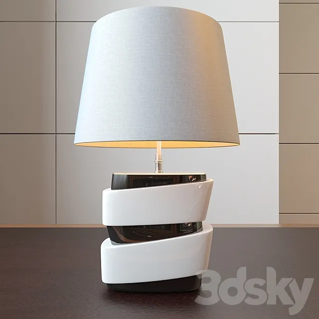 Pisa Table Lamp 3D Model