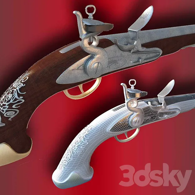 Pistol 3D Model