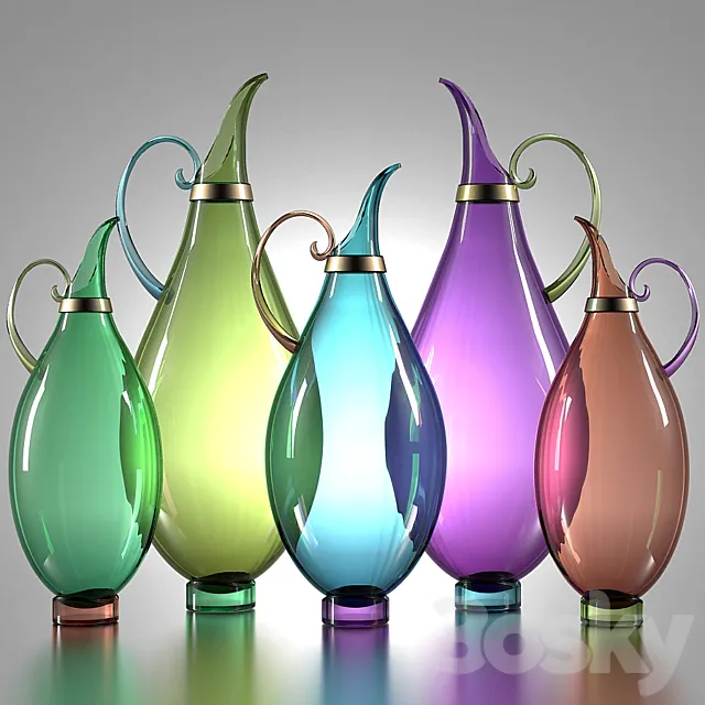 Pitchers “Morocco” 3D Model