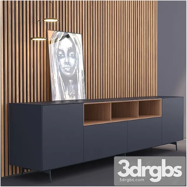 Piure – nex sideboard 2 3D Model Download