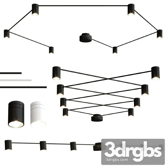 Pivot By Axolight 1 3D Model Download