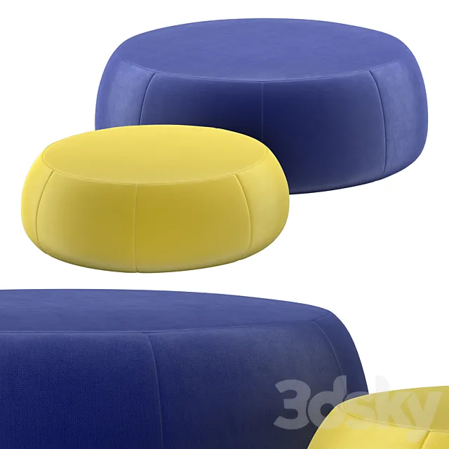 PIX ottomans 3D Model