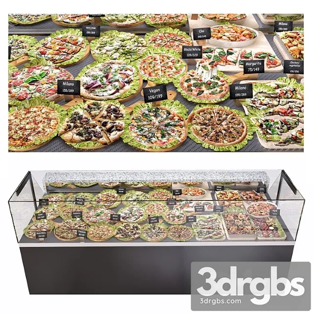 Pizza bar 3D Model Download