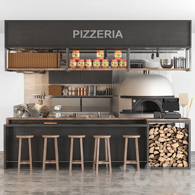 Pizzeria 3DModel