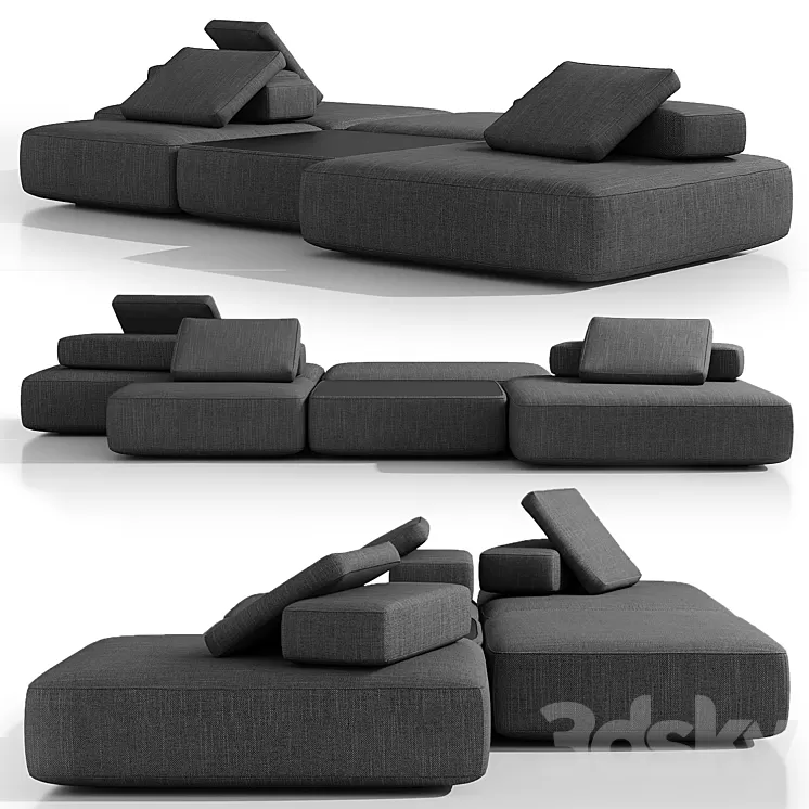 PLAIN sofa – bino home 3D Model Free Download