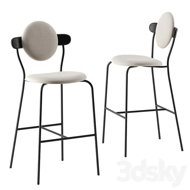 Planet barstool by La Chance 3DModel Planet barstool by La Chance 3DModel