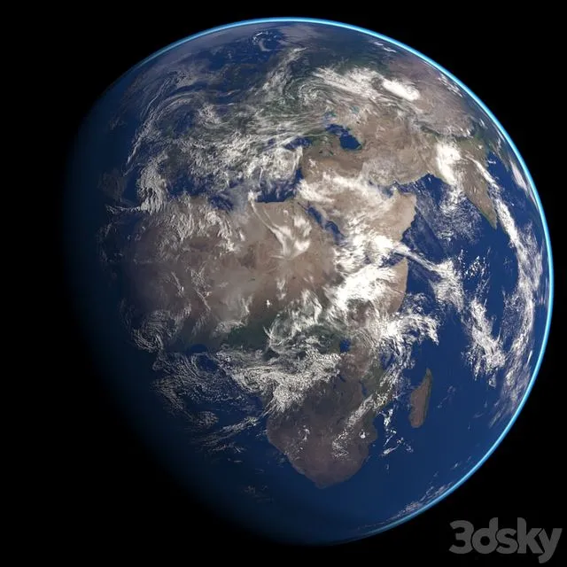 Planet Earth 3D Model Planet Earth 3D Model