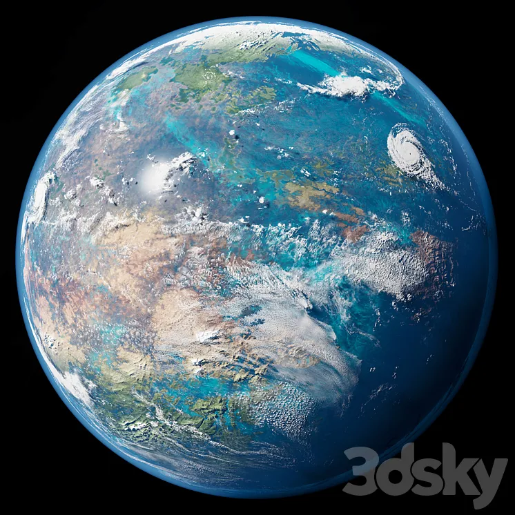 planet vol 1 3D Model Free Download