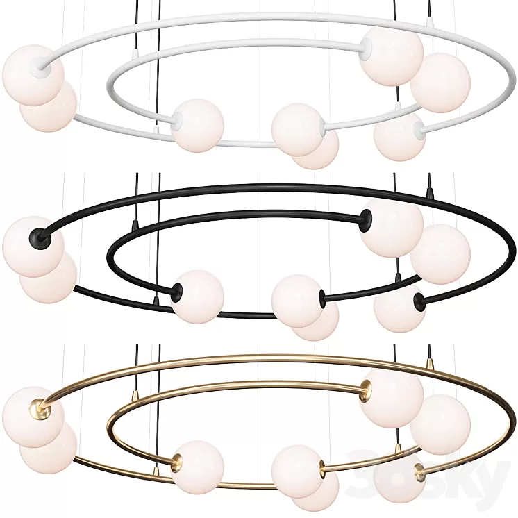 Planetary Ring 3D Model