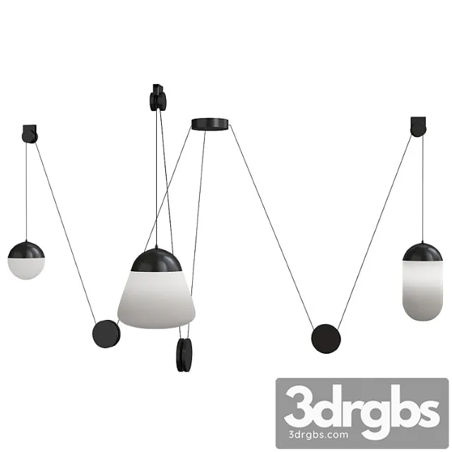 Planets Pendant Light 3D Model Download
