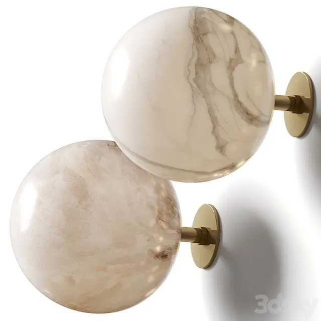 Planette Alabaster by Contain 1st Dibs 3D Model Planette Alabaster by Contain 1st Dibs 3D Model