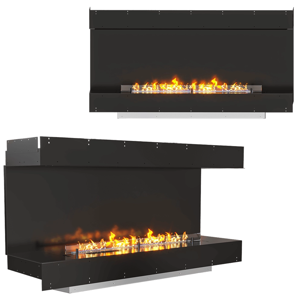 Planika – Fireplace FLA3 1500 3D Model