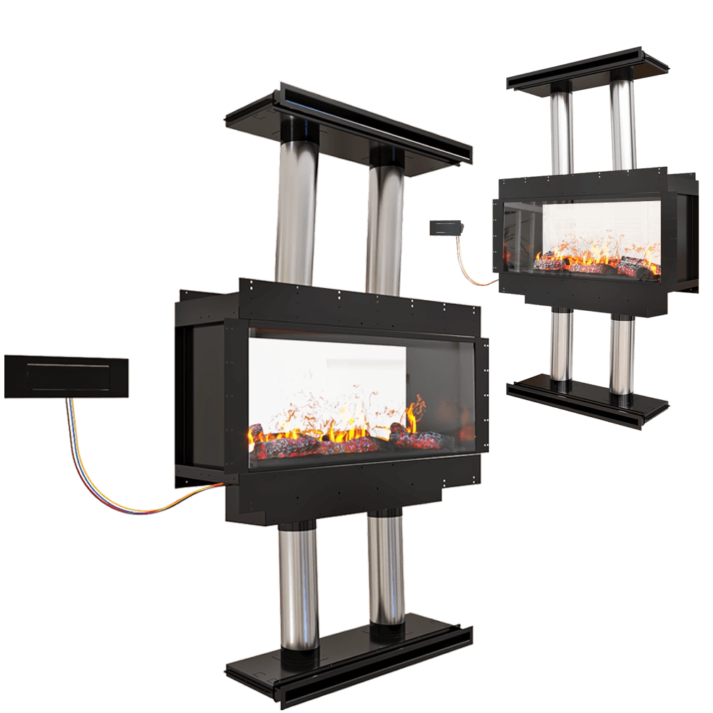Planika – Fireplace Panorama Tunnel 3D Model