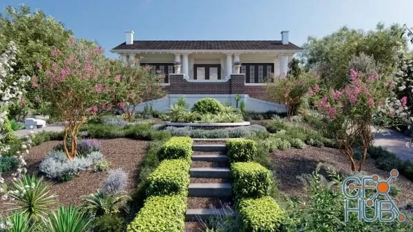 Plant Bundle 12 – Australian Home & Garden Plants (3D Models)