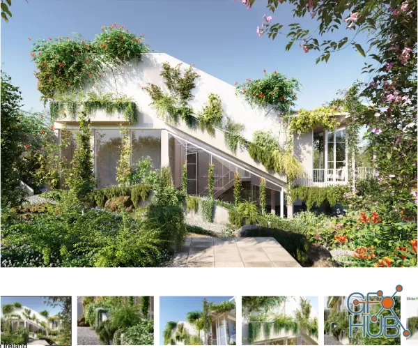 Plant Bundle 23 – Vines and Creepers 03 (3D Models)