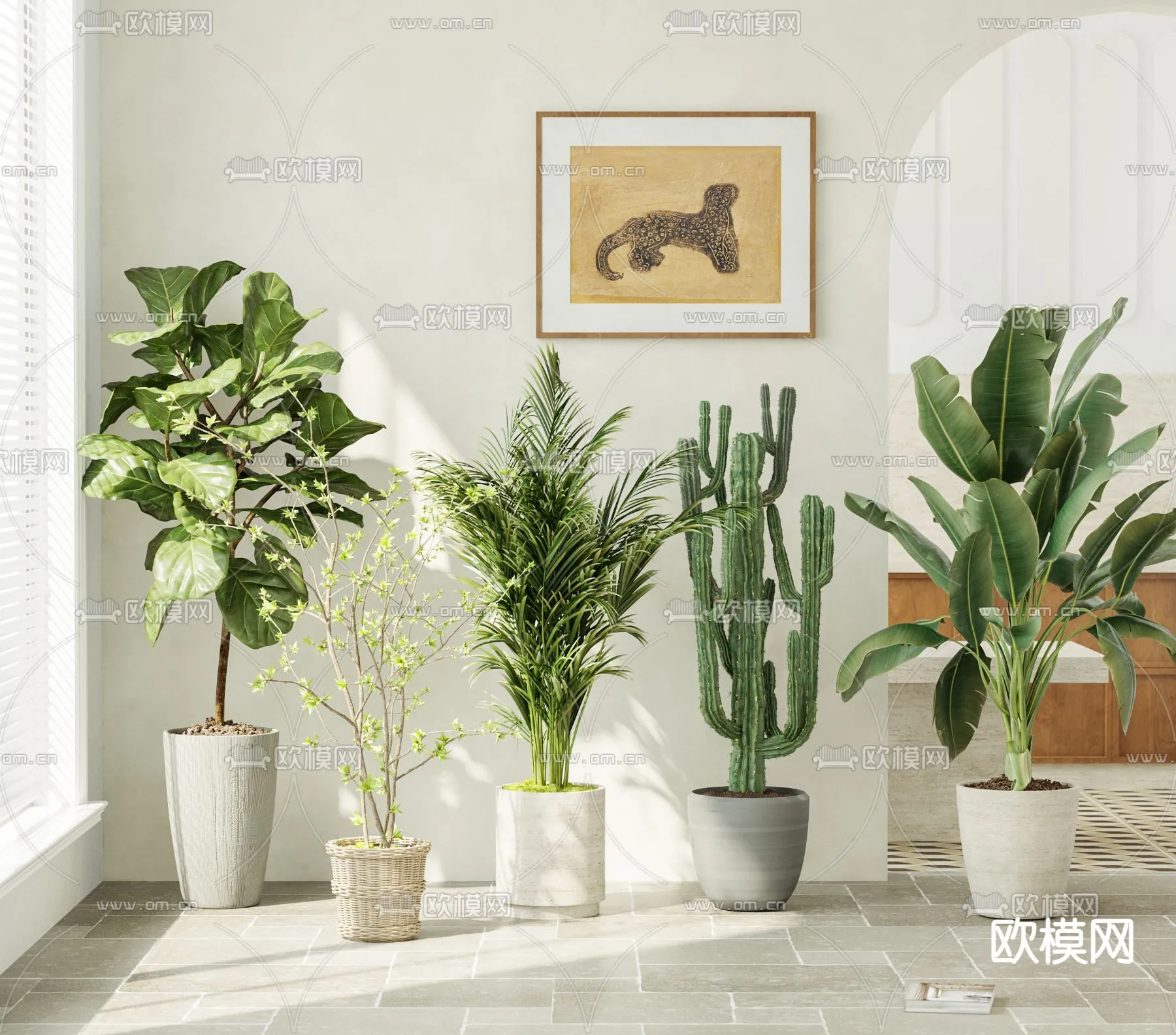 Plant – CORONA – 3D MODEL – 495 Plant – CORONA – 3D MODEL – 495