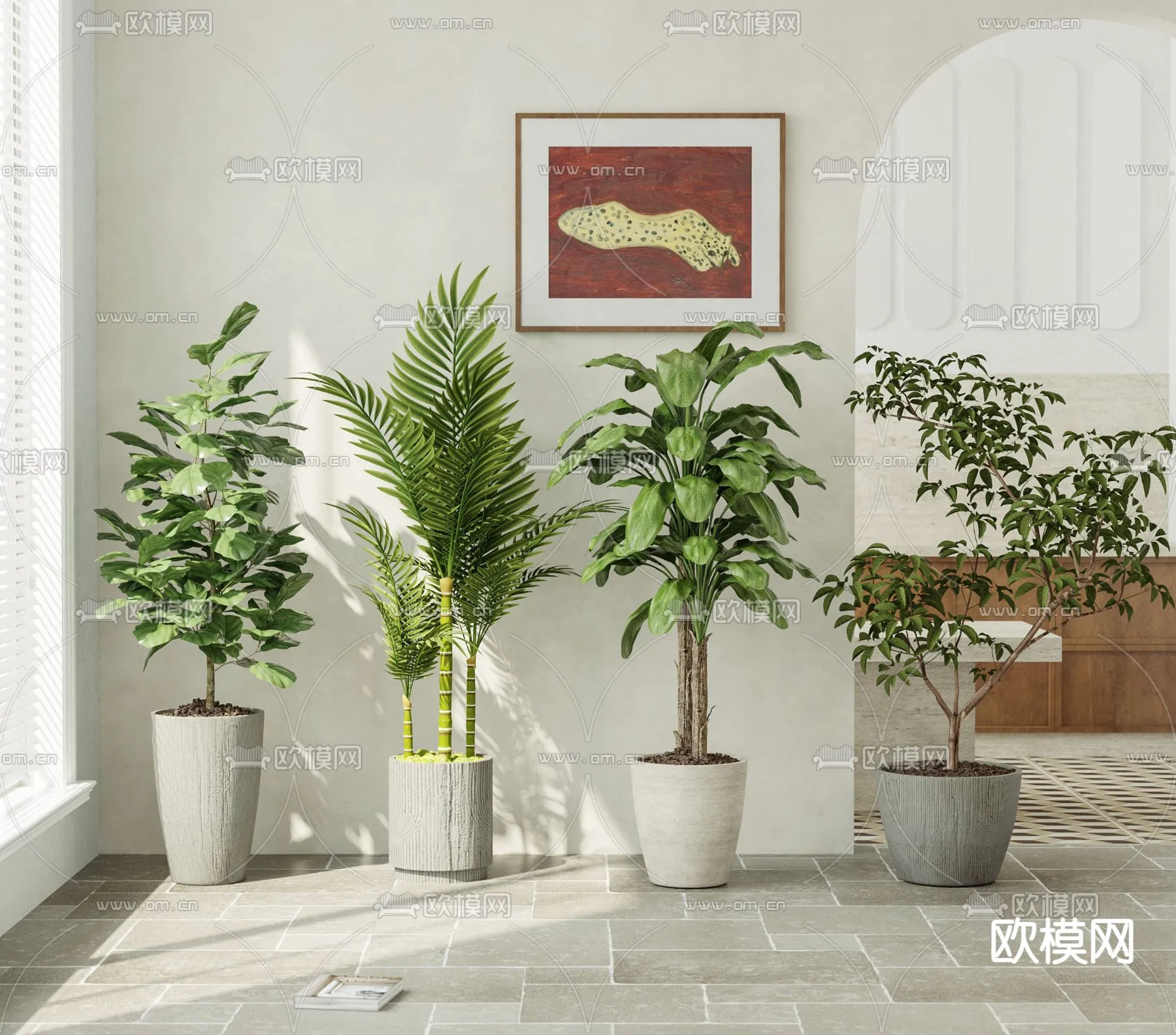 Plant – CORONA – 3D MODEL – 499 Plant – CORONA – 3D MODEL – 499