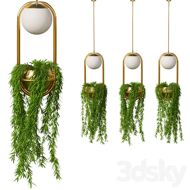 Plant pendant 3D Model