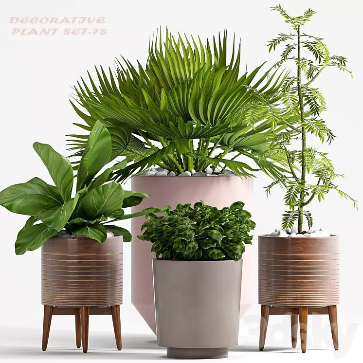 PLANT SET – 78 3D Model PLANT SET – 78 3D Model