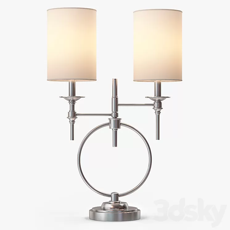 Plantation Circa Table Lamp 3D Model Plantation Circa Table Lamp 3D Model