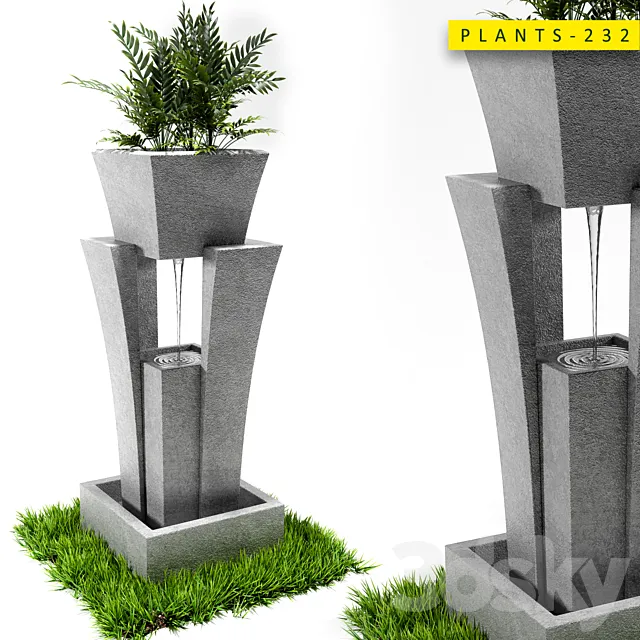 plants 232 3DModel
