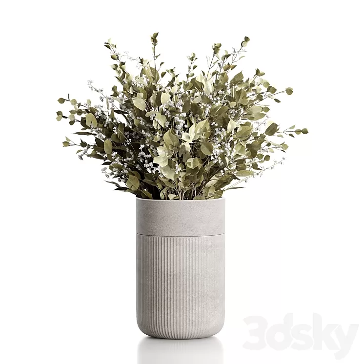 Plants Bouquet 04 3D Model