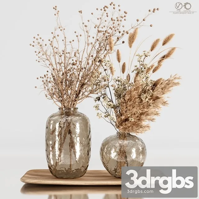 Plants bouquet vase 27 Plants bouquet vase 27