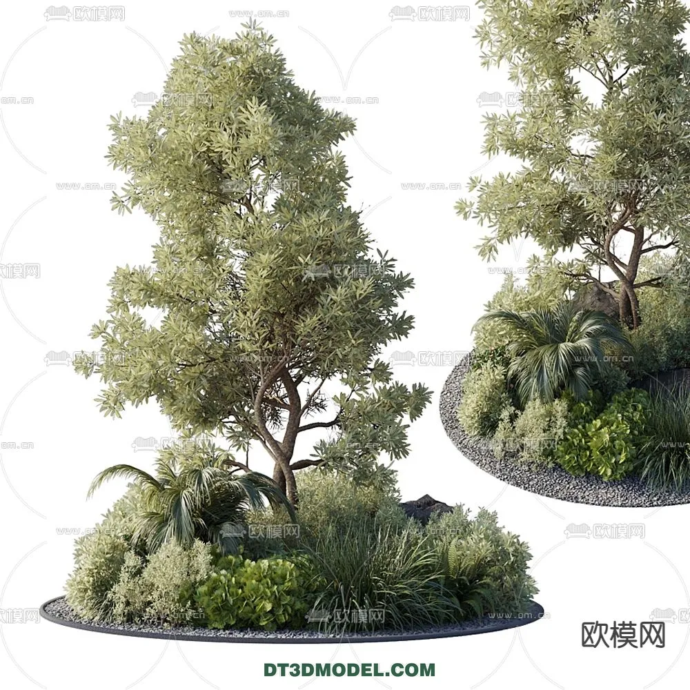 PLANTS – BUSH – VRAY / CORONA – 3D MODEL – 262