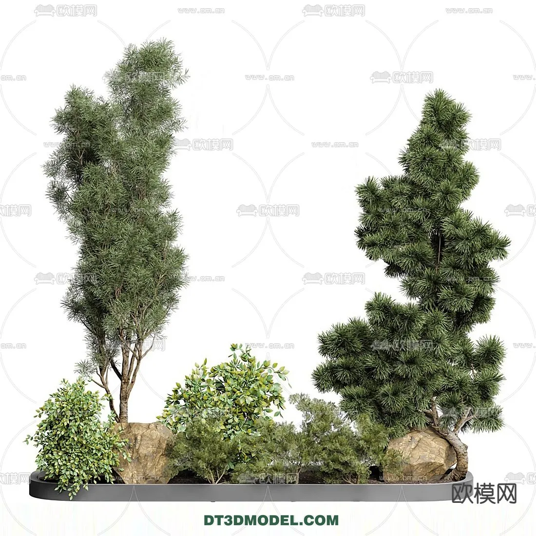 PLANTS – BUSH – VRAY / CORONA – 3D MODEL – 279