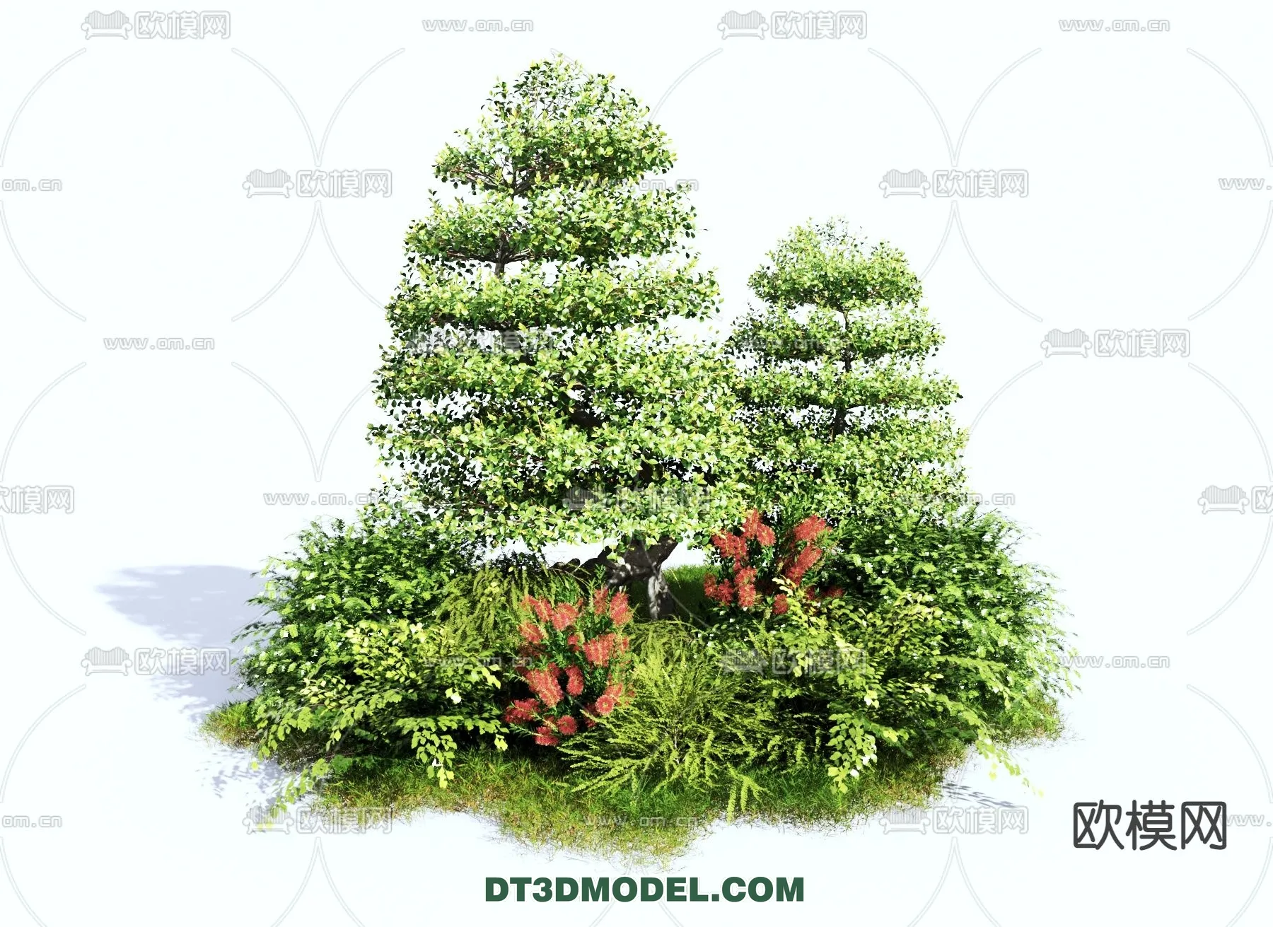 PLANTS – BUSH – VRAY / CORONA – 3D MODEL – 299