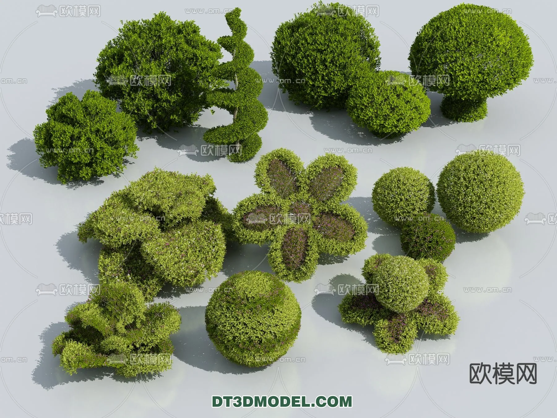 PLANTS – BUSH – VRAY / CORONA – 3D MODEL – 305