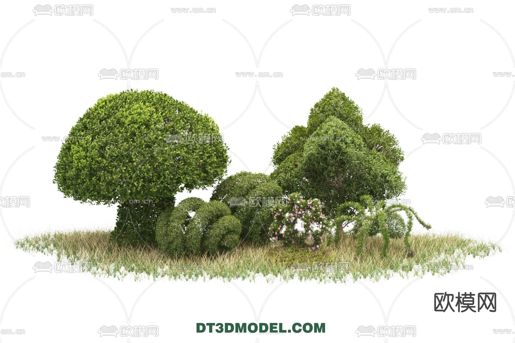PLANTS – BUSH – VRAY / CORONA – 3D MODEL – 312