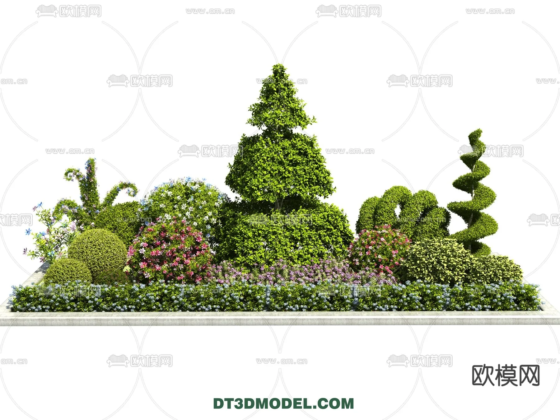PLANTS – BUSH – VRAY / CORONA – 3D MODEL – 356