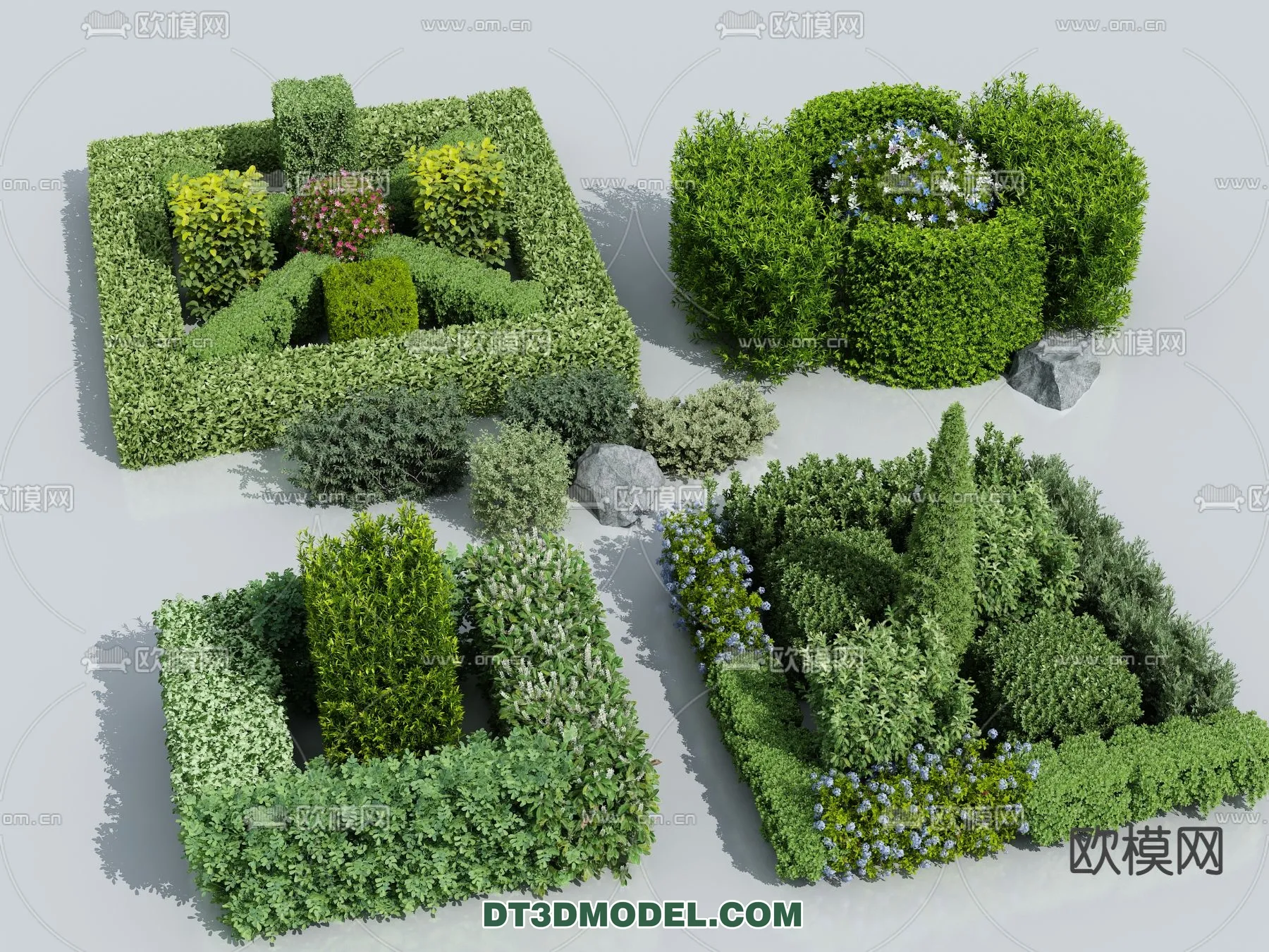 PLANTS – BUSH – VRAY / CORONA – 3D MODEL – 359