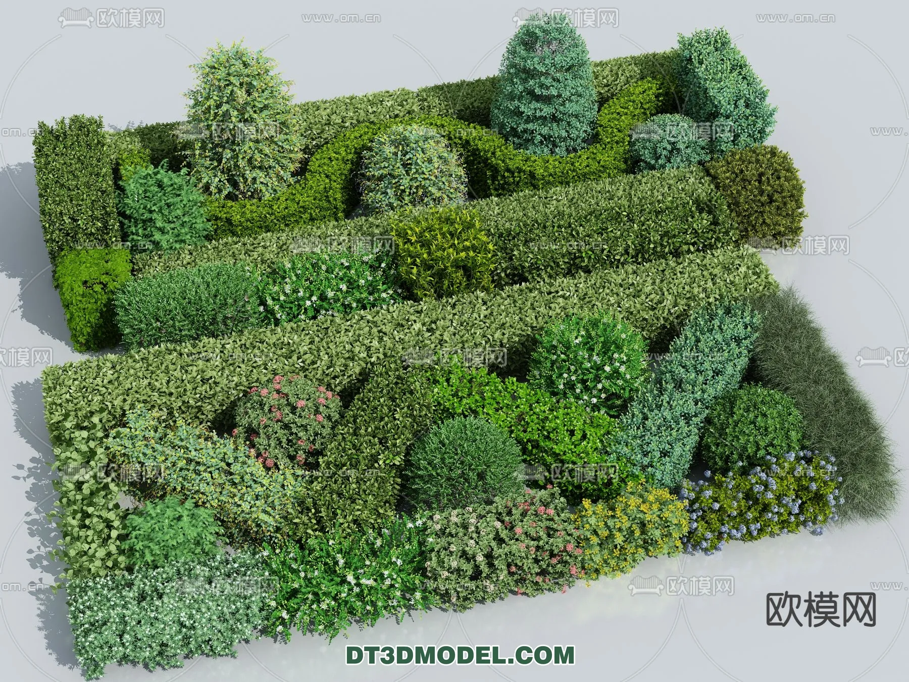 PLANTS – BUSH – VRAY / CORONA – 3D MODEL – 361