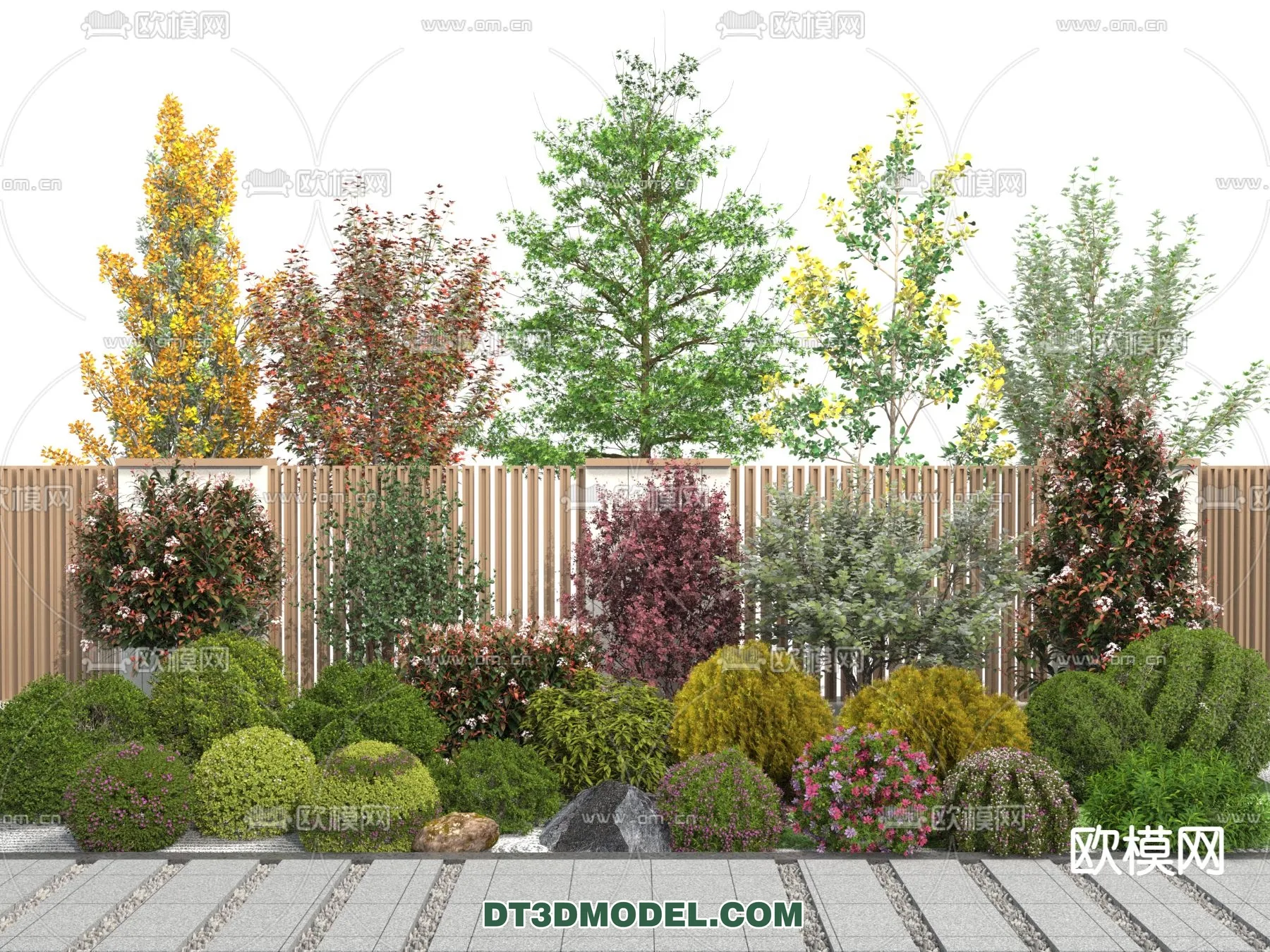 PLANTS – BUSH – VRAY / CORONA – 3D MODEL – 362