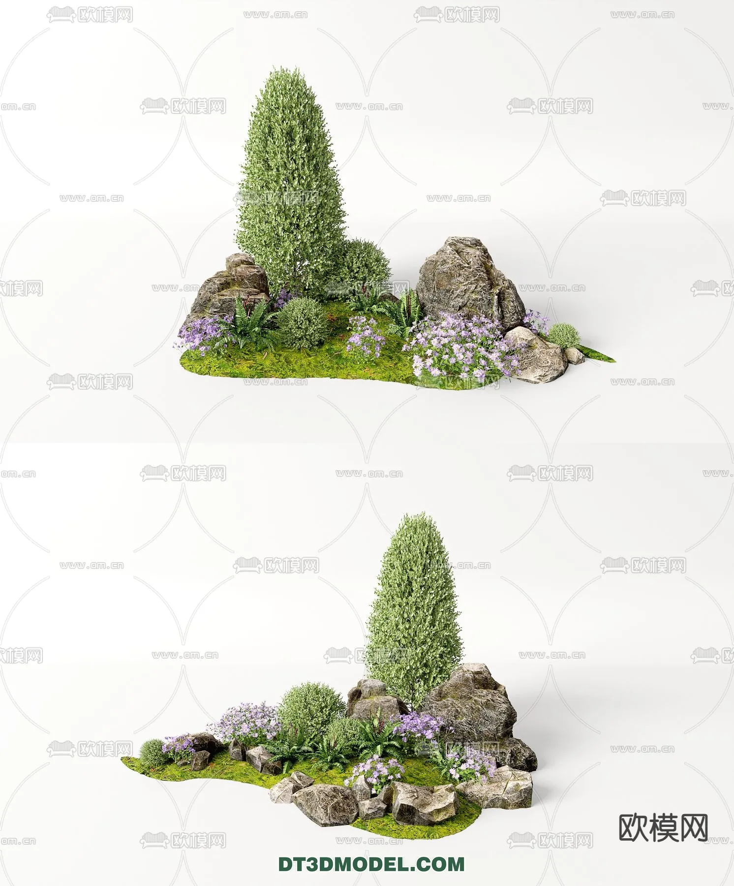 PLANTS – BUSH – VRAY / CORONA – 3D MODEL – 376
