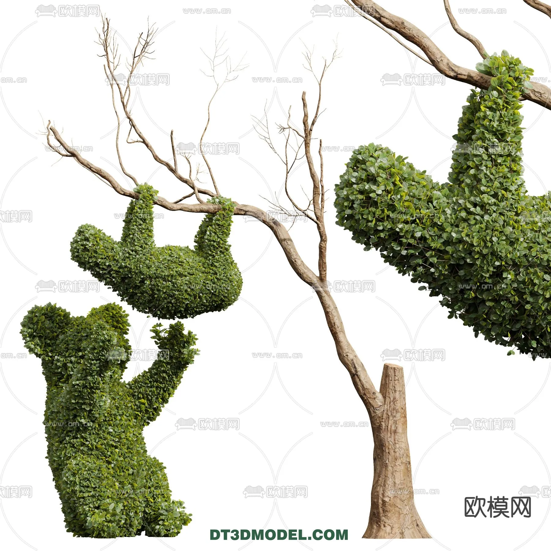 PLANTS – BUSH – VRAY / CORONA – 3D MODEL – 391